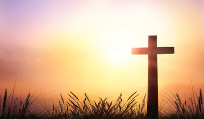 Wall Mural - the cross symbol for jesus christ