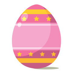 Wall Mural - Isolated colored easter egg icon Vector