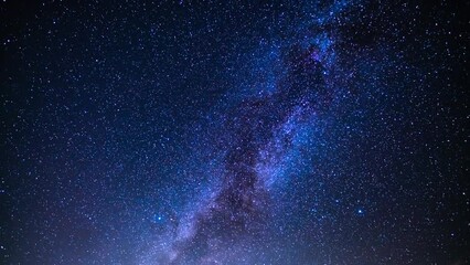 Wall Mural - Milky Way Galaxy in West Sky