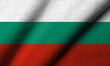 3D Flag of Bulgaria waving