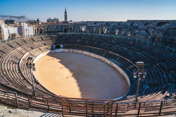 Wall Mural - Architecture of the Arena of Nîmes, France