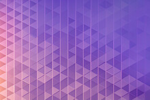 Orange To Purple Geometric Background. Abstract Background For Copy Space. Generative AI.