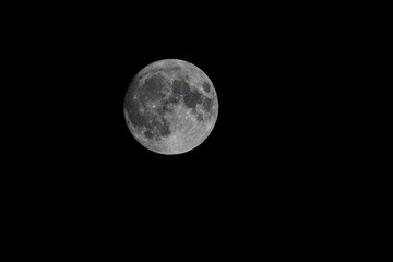 under the light of the full moon