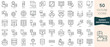 © Hondicone - Set of system administrator icons. Thin linear style icons Pack. Vector Illustration
