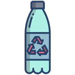 Poster - Bottle icon