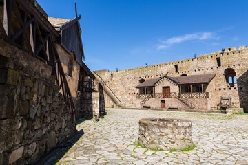 Wall Mural - Inner city of Smederevo Fortress is a medieval fortified city in Smederevo, Serbia, which was temporary capital of Serbia in the Middle Ages