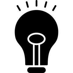 Poster - Bulb Icon