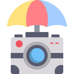 Canvas Print - Camera Icon