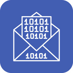 binary messages icon