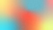 © HelenArt - Abstract multicolor flash gradient trendy blurred grainy background texture. Colorful digital Grain Texture overlay. Lo-fi vintage retro design. Vibrant Texture Wallpaper.