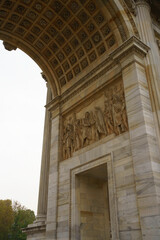 Fototapete - Arco della Pace in Milan, Italy