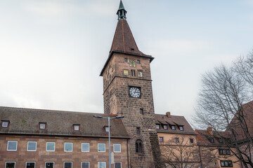 Sticker - Laufer Schlagturm Tower - Nuremberg, Bavaria, Germany