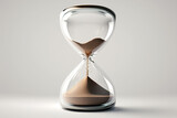 Fototapeta Do przedpokoju - hourglass time clock
