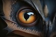 © Arisctur - The eye of a bat in close up detailed zoom view,  generative ai