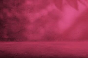 Poster - Abstract gradien background in Viva Magenta modern color