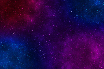 Wall Mural - starry night image background with the galaxy and nebulas in the depth of space.