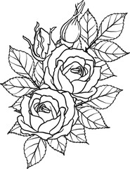 Sticker - Arthur Bell rose  png.Beautiful flower on transparent background.