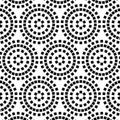 black and white seamless pattern