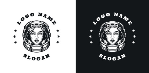 Canvas Print - Female Space Graphic Logo Design