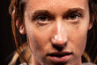 © Cavan Images - Woman with sweat on face