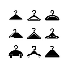 Wall Mural - hanger icon or logo isolated sign symbol vector illustration - high quality black style vector icons
