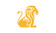 lion, sl, lion sl, sl lion, abstrac, animal, king, jungle, gold, logo, icon, square, blue, black, circle
