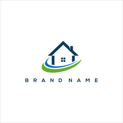 real estate and property vector logo