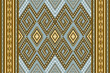 © maydoza - Thai pattern Ethnic geometric oriental traditional with elements seamless pattern. designed for background, wallpaper, clothing, wrapping, fabric, Batik, decorating, embroidery style