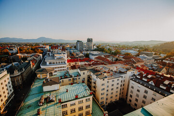 Slowenien - Ausblick über Ljubljana