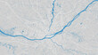© Kostiantyn - River Loire map, Nantes city, France. Watercourse, water flow, blue on grey background road map. Vector illustration.