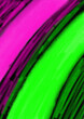 canvas print picture - schwarz pink grün - Abstrakter Streifen Hintergrund mit Kreidefarbe 
