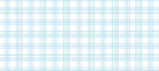 Wall Mural - Light blue plaid background vector illustration.