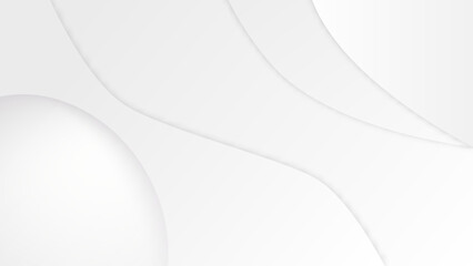 Wall Mural - abstract grey wave shape background