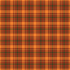 Wall Mural - Autumn Plaid Seamless Pattern - Colorful repeating pattern design