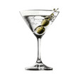 martini cocktail drink, transparent background png