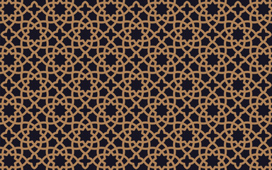 Wall Mural - Arabic pattern background and Islamic ornament vector.