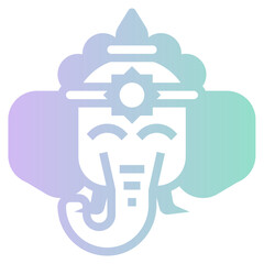 Sticker - ganesha