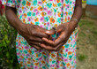 © Eric Lafforgue - Woman with crosses and and a ring with a christian cross, Malampa Province, Malekula Island, Vanuatu