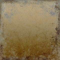 Wall Mural - Dark beige rough grunge background