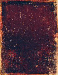 Wall Mural - Dark scary grunge texture background