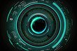 © Saulo Collado - Futuristic technology concept, Circular hud elements, virtual reality, Big data, cyber system security, technology business, lens, camera, photography, photo, technology, digital, glass, focus, lens,