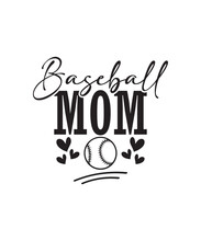 Best Selling Typography Baseball Tshirt Design Vector PNG - Baseball Mom Dad - Family Tshirt Design