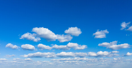 Poster - clouds in the blue sky