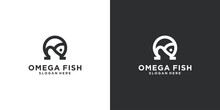 Fish Omega Design Template Fish Oil Omega Content In Fish Logo