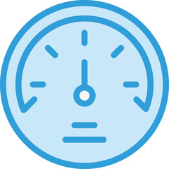 Barometer Vector Icon Design Illustration