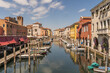 Chioggia city view along a canal.