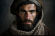 © patrick - Taliban soldier portrait, generative ai