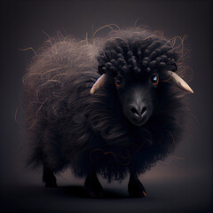  black sheep Generate Ai 