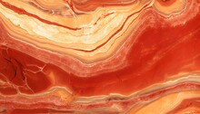 Natural Orange Stone Texture Abstract Background, Amber Pattern Backdrop