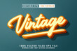 © AFahrur - Vintage Editable Text Effect